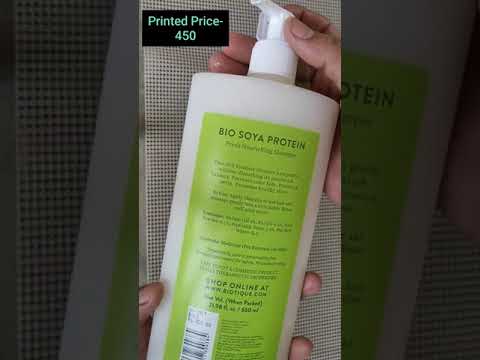 soya protein shampoo