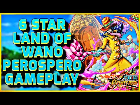 BEST ATTACKER IN OPBR 6* PEROSPERO GAMEPLAY ( ft.REDWOLF ) ONE PIECE BOUNTY RUSH #opbr #bountyrush