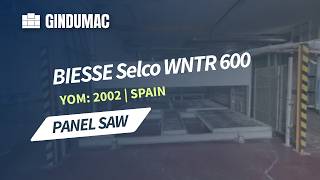Biesse Selco WNTR 600 sliding table saw | Image 4 - Machineryline