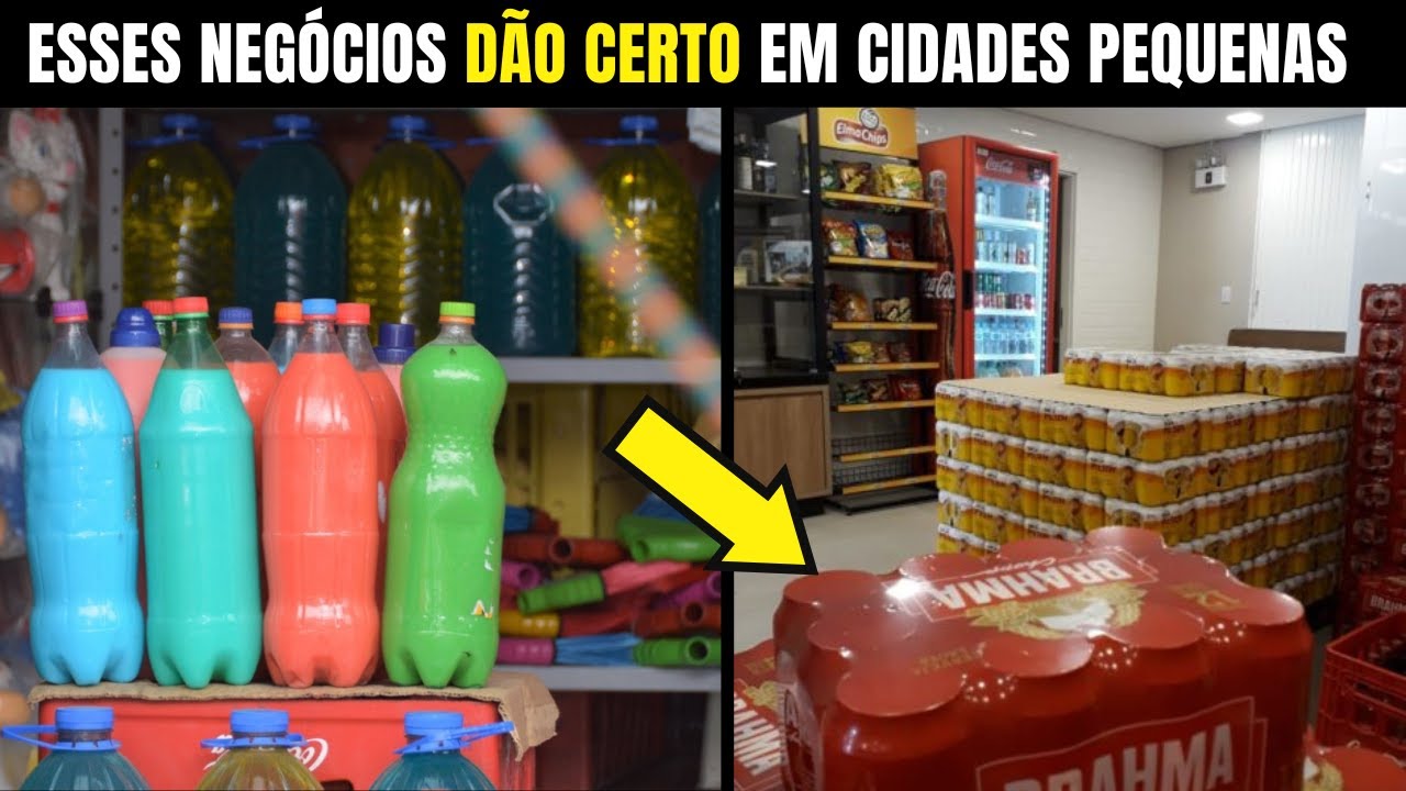 6 IDEIAS DE NEGÓCIOS QUE DÃO LUCRO EM CIDADES PEQUENAS