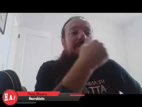 Flavio (Necrobiotic) - Chamada para o Headbangers Attack 2021