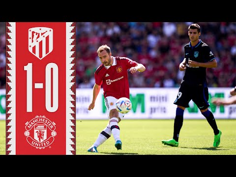 Christian Eriksen Makes United Debut 🔴 | Atletico Madrid 1-0 Man Utd
