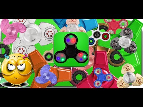 Swipe Spinner - Fidget Spinner Video