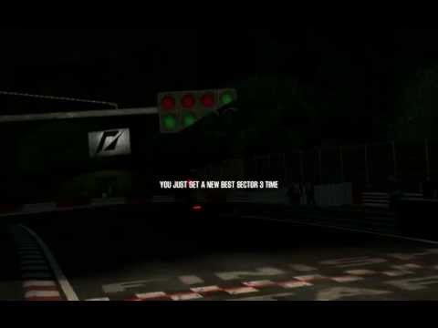 Shift 2: LiveREC Night NO LIGHTS 5:57 @Nordschleife Nurburgring Pagani Zonda Cinque Roadster