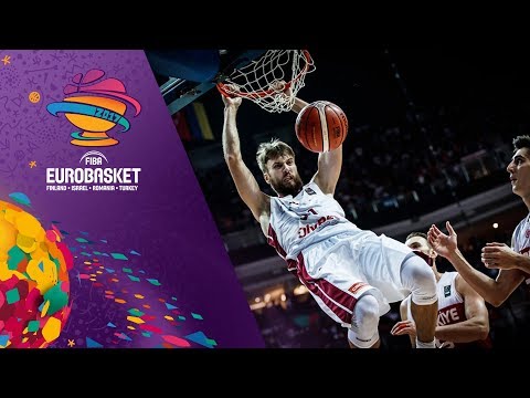 Latvia v Turkey - Full Game - FIBA EuroBasket 2017