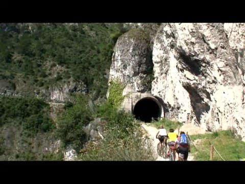 Bicycle ride to the Ledro Lake, Italy