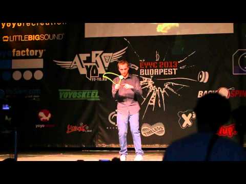 EYYC 2013 Budapest - European Yo-Yo Championship - 1A Qualification Martin Antonov