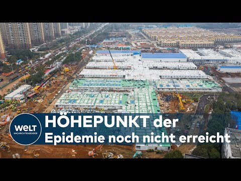 CORONAVIRUS IN CHINA: Panikmache erhöht Andrang auf neues Krankenhaus in Wuhan
