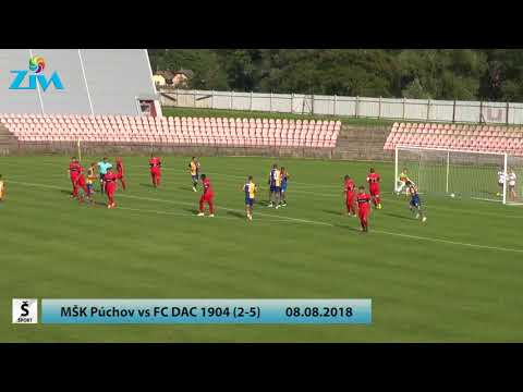 MŠK Puchov vs FK DAC 1904 (2-5)
