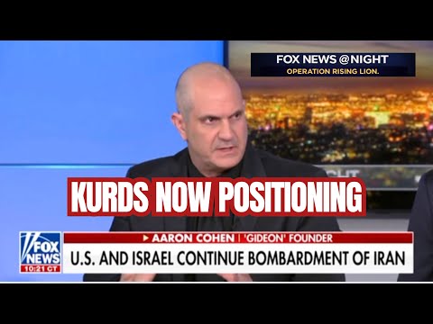 Kurdish Fighters Staging Near Iran Border | What It All Means | Aaron Cohen On Fox News @ Night