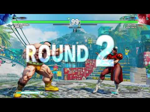 STREET FIGHTER V - Zangief VS Chun-Li