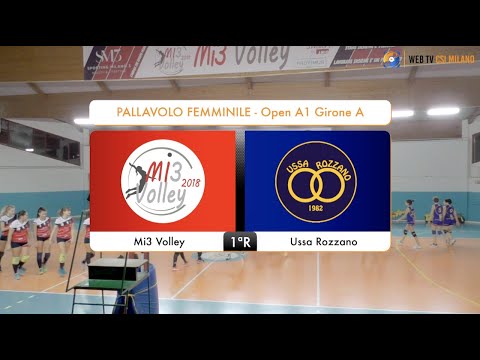 Sintesi Mi3 Volley - USSA Rozzano