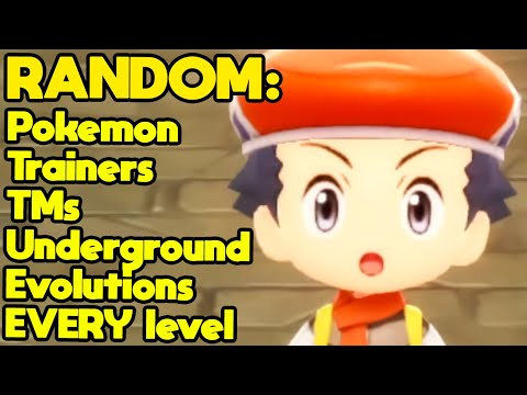 Pokemon Brilliant Diamond but I randomized EVERYTHING