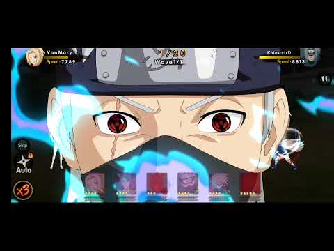 جلد الآرينا بكاكاشي سوسانو وكونان✨لعبة ناروتو للجوال|heroes assemble reborn- ultimate ninja survival