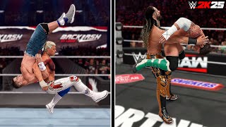 WWE 2K25: 50 Best Unused & Underrated Moves!