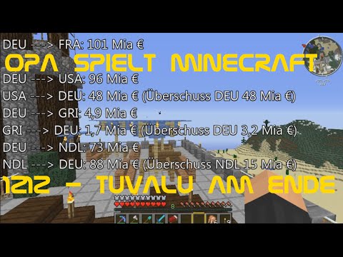 Opa spielt Minecraft 1212 - Tuvalu am Ende