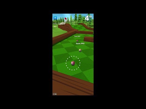 Golf Battle (by Miniclip.com) - free online sports game for Android and iOS - gameplay.