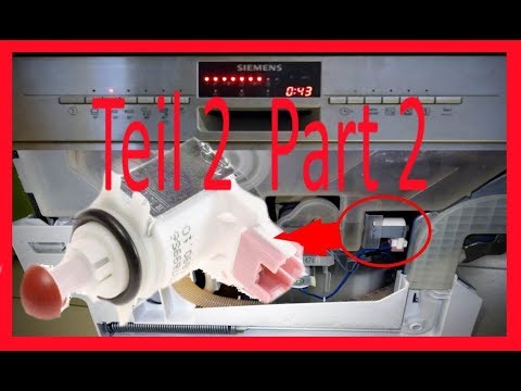 Spülmaschinen Reparatur Teil 2  Ventil Einbau / Ausbau