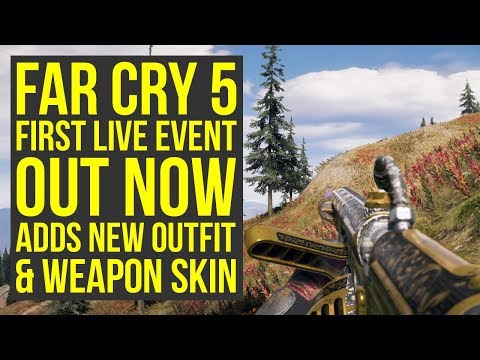 Far Cry 5 DLC First Live Event OUT NOW - Adds New Outfit & Weapon Skin (Far Cry 5 Tips and tricks)