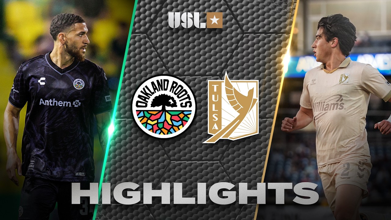 Oakland Roots SC vs Tulsa Highlights