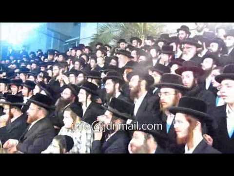 Shomrei Emunim Rebbe Burning Wicks Zos Chanuka 5772