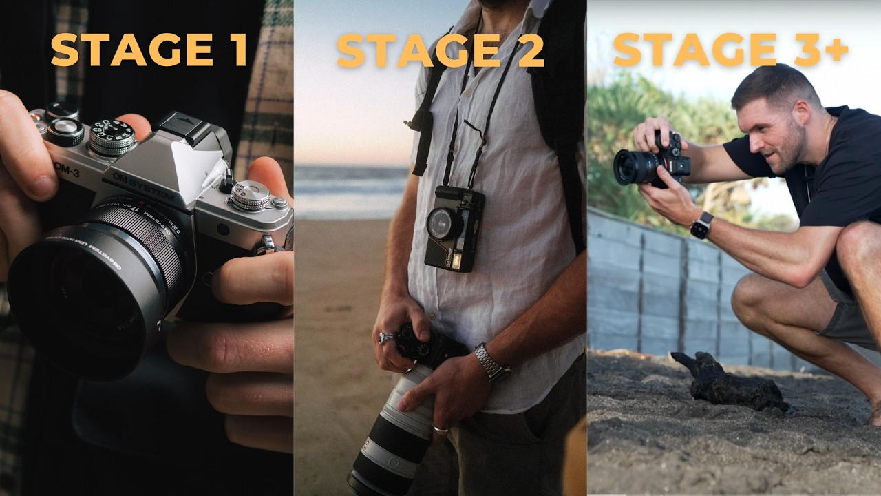 The 4 Stages of Photography (and how to get better at each stage)