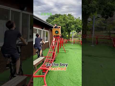 Family Builds Backyard Roller Coaster   Epic Ride 👏