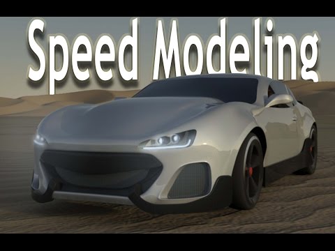 3DS Max - Speed Modeling a Custom Car