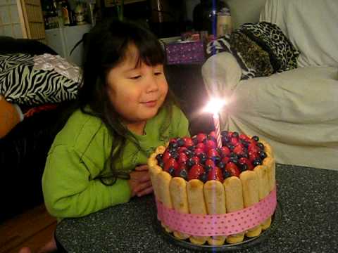 Mishu Singing Birthday Song