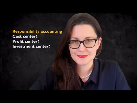 ACCA APM Responsibility Accounting (Cost Centers, Profit Centers, Investment Centers)