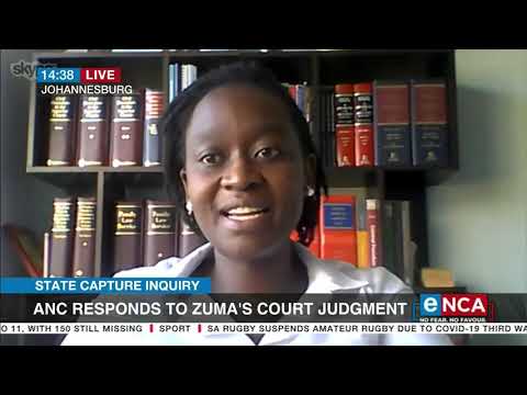Jacob Zuma verdict Reaction to ANC media briefing