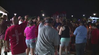 Vigil for Hobbs, NM shooting victims