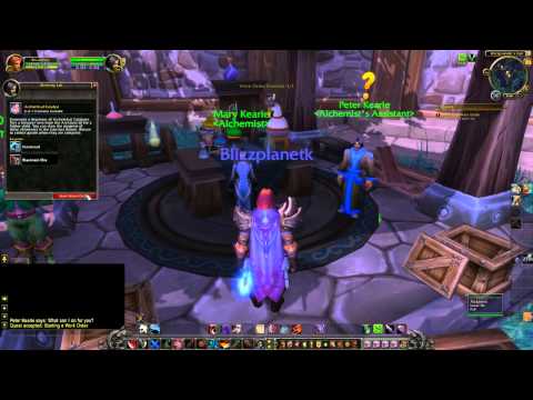 Starting a Work Order - Warlords of Draenor