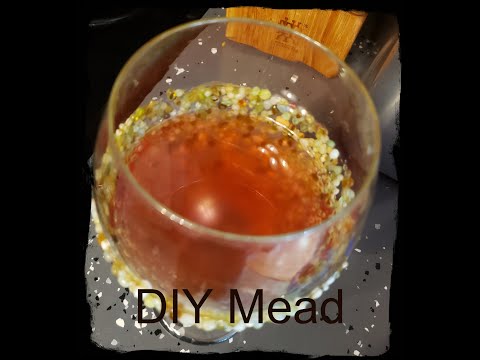 Making Blackberry Mead