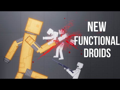 New !!! Upgrade Android - Functional Androids - People Playground 1.23.6