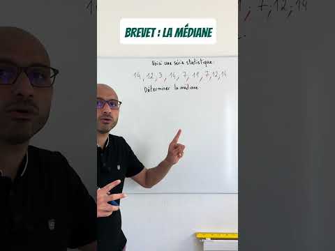 1 min = 1 question du BREVET - LA MÉDIANE
