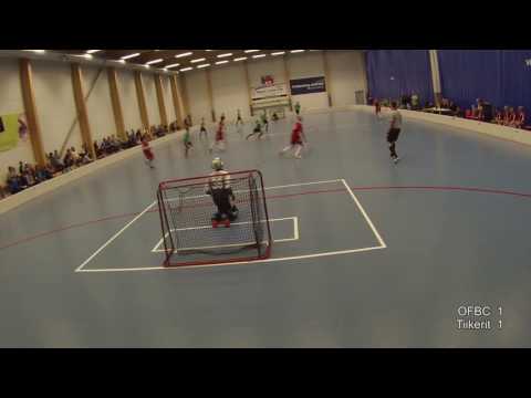 SM-karsinta Oulu I-ottelu MKooste OFBC - Tiikerit 2-4