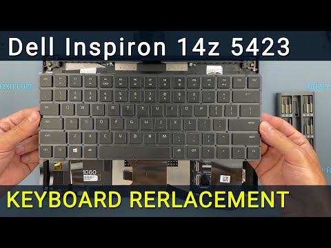 Dell Inspiron 14z 5423 Tastatur austauschen