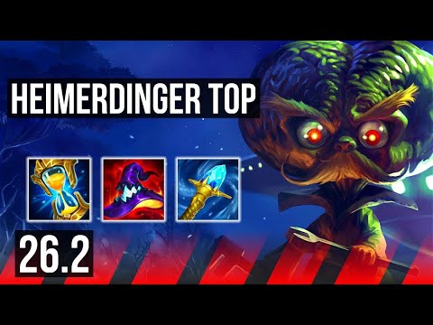 HEIMERDINGER vs YORICK (TOP) | KR Master | 26.2
