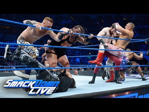 SmackDown Tag Team Championship No. 1 Contenders' Battle Royal: SmackDown LIVE, Dec. 13, 2016
