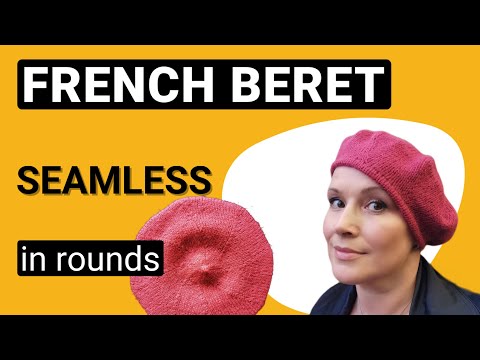 How to knit beautiful and elegant beret easy |...