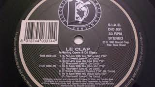 LE CLAP    SO IN LOVE WITH YOU EXTENDED VERSION    1993