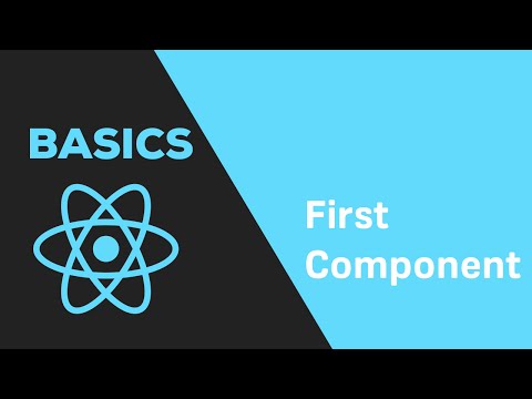 ReactJS Basics 3 First Component