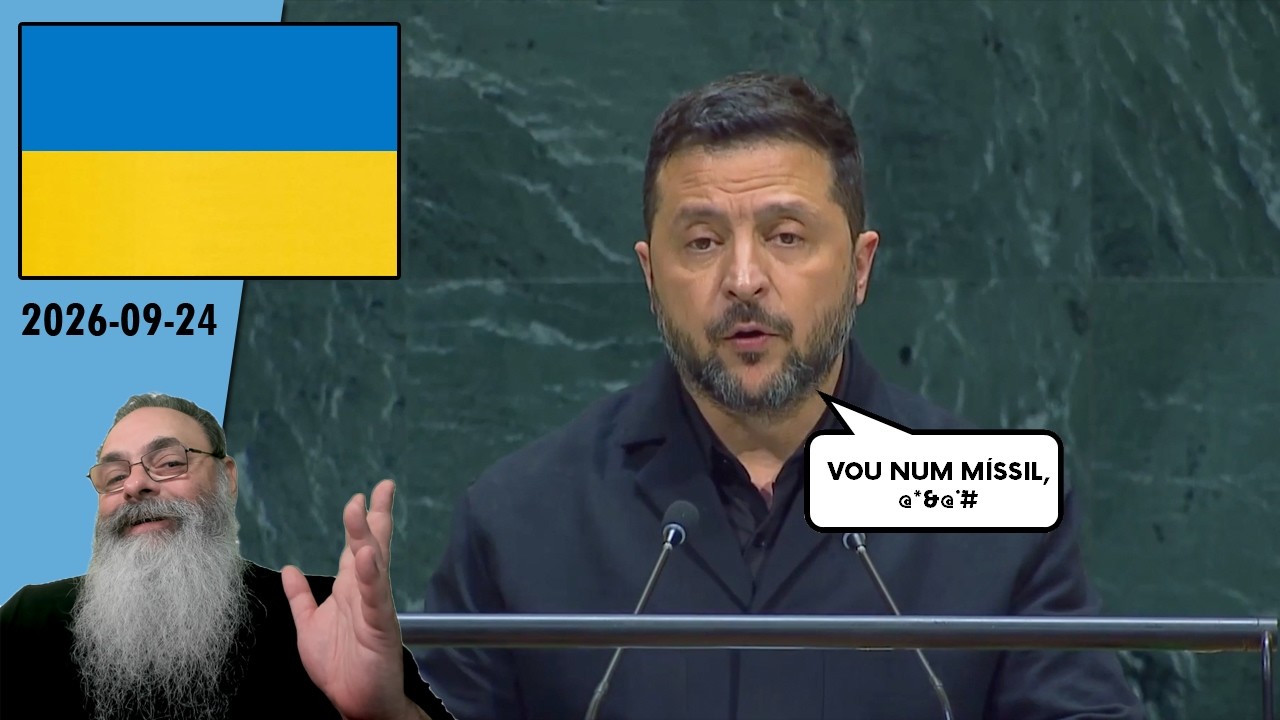 #Ucrânia 2026-09-24: ZELENSKY promete INVERNO DURO para RUSSOS, GENERAL INVERNO está do NOSSO LADO