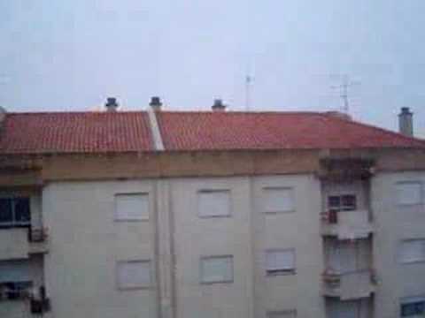 Cai Neve no Entroncamento