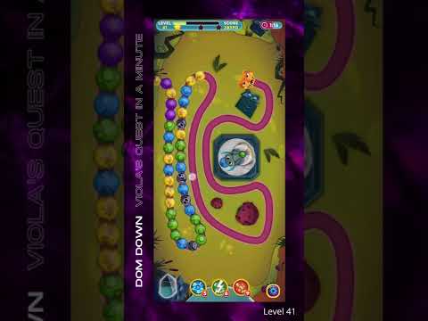 Dom Down Viola's Quest - Level 41 🟣🟠🔴 #shorts