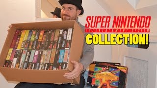 My Boxed SNES Game Collection! - Top Hat Gaming Man
