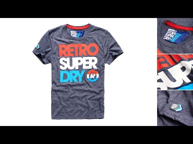 Vídeo relacionado con Superdry, T.Shirt Athletic ESS tee, M1012176A, Nautical Navy, XL, Man, Adulto