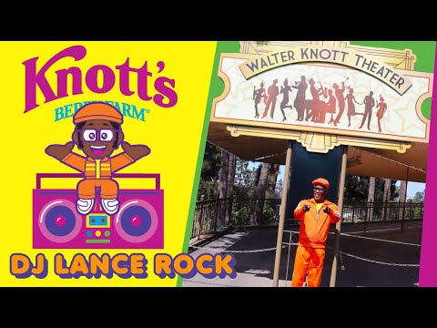 DJ Lance Rock at Knott's Berry Farm  | Summer 2022 | Full Details | New Stage Show