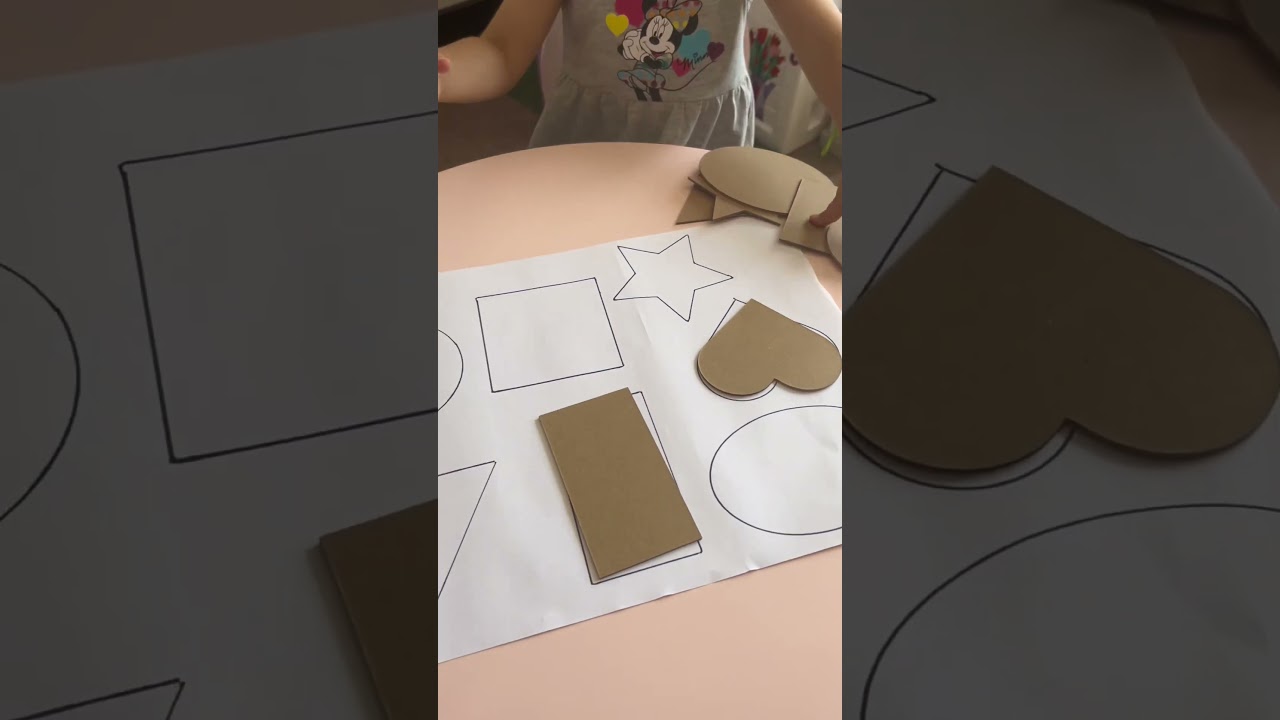 Toddler Shape Sorting Activity